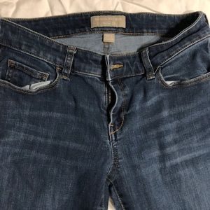 Banana Republic dark wash skinny jeans
